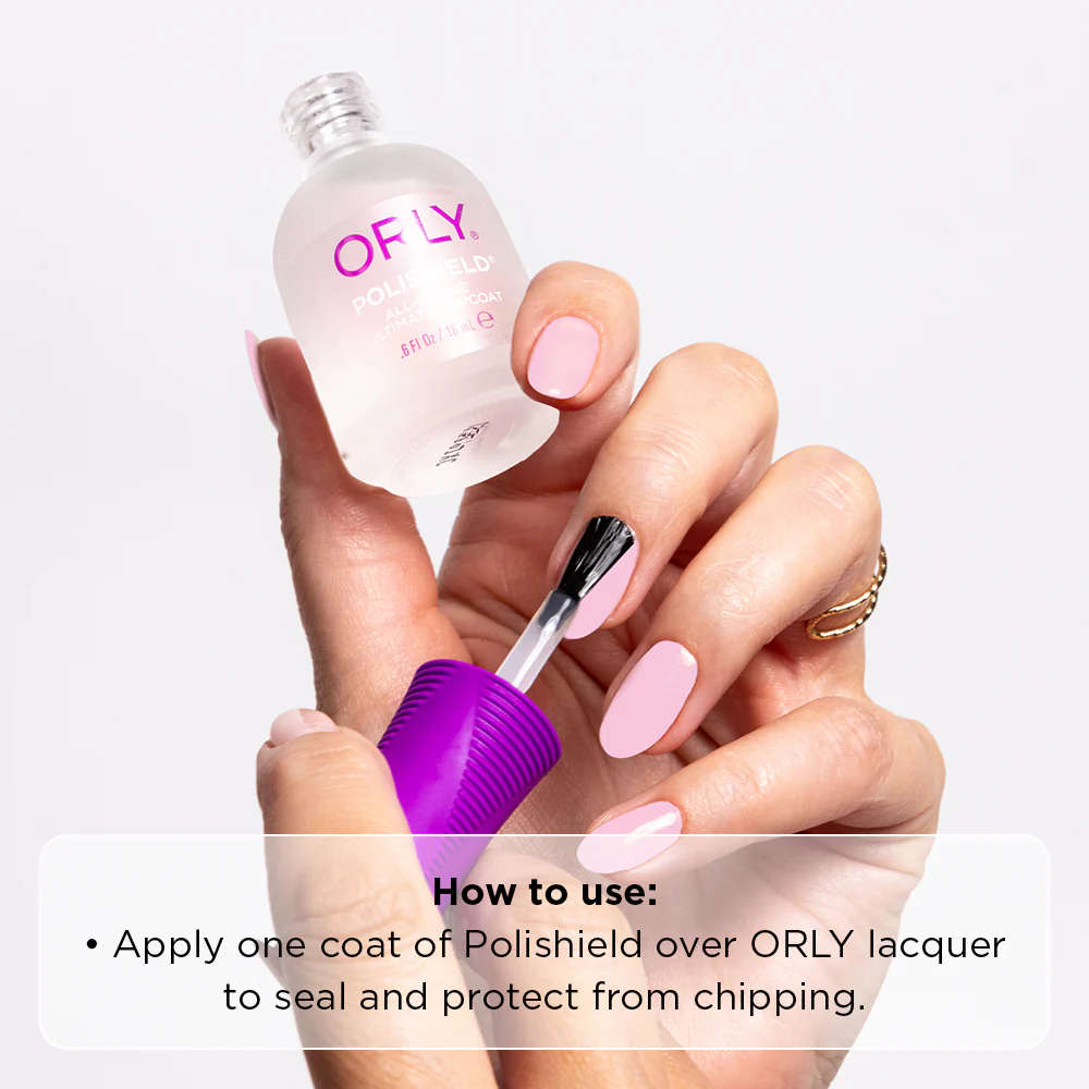 ORLY Polishield 3-in-1 Topcoat 18ml - Image 3