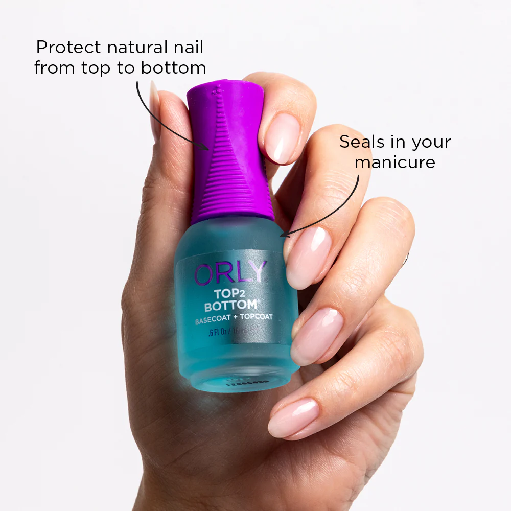 ORLY Top 2 Bottom Basecoat 18ml - Image 2
