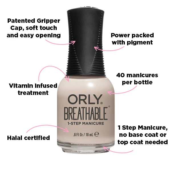 ORLY Almond Milk Breathable Nail Polish - Image 2
