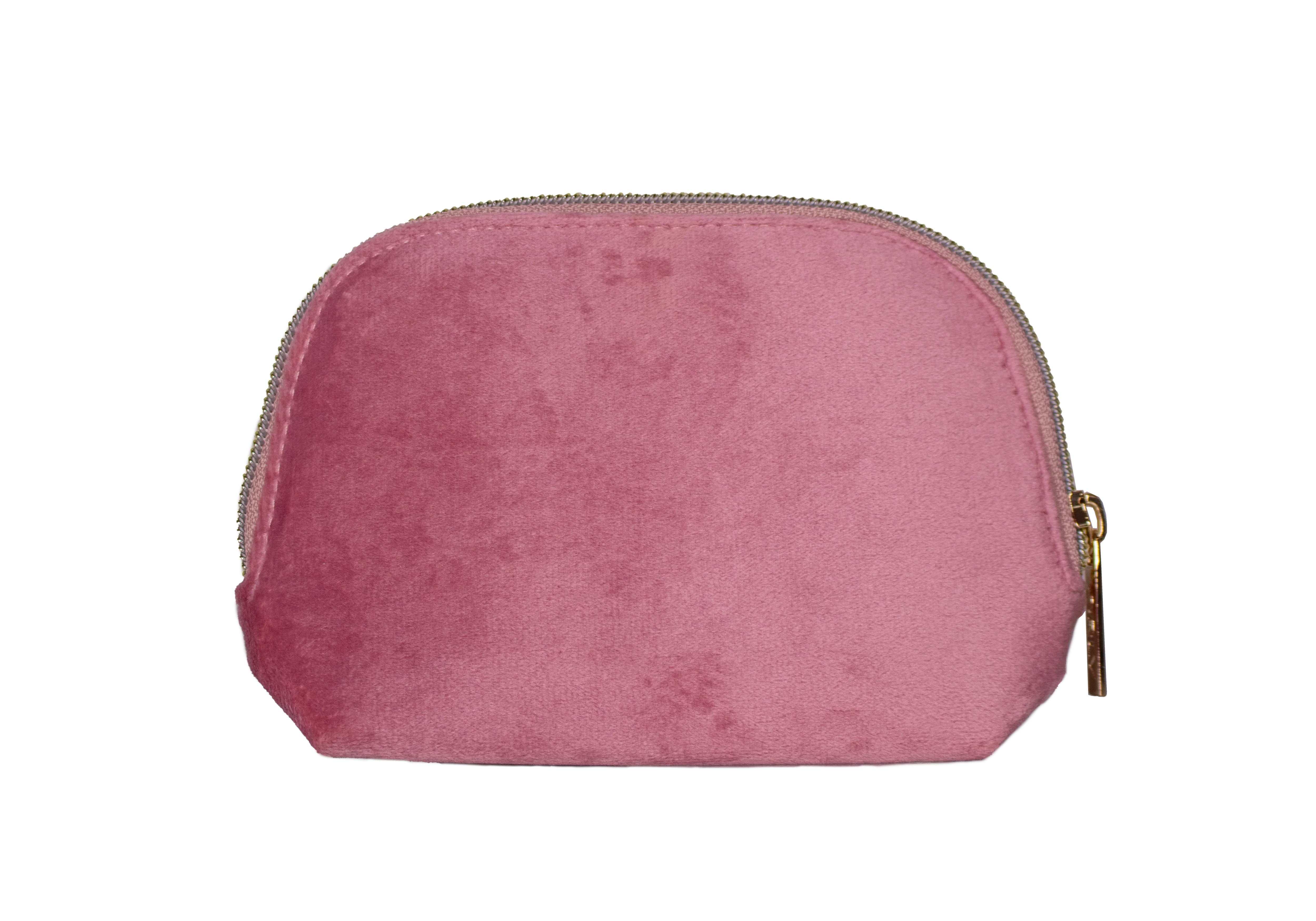 ORLY Blush Velvet Bag With Zip