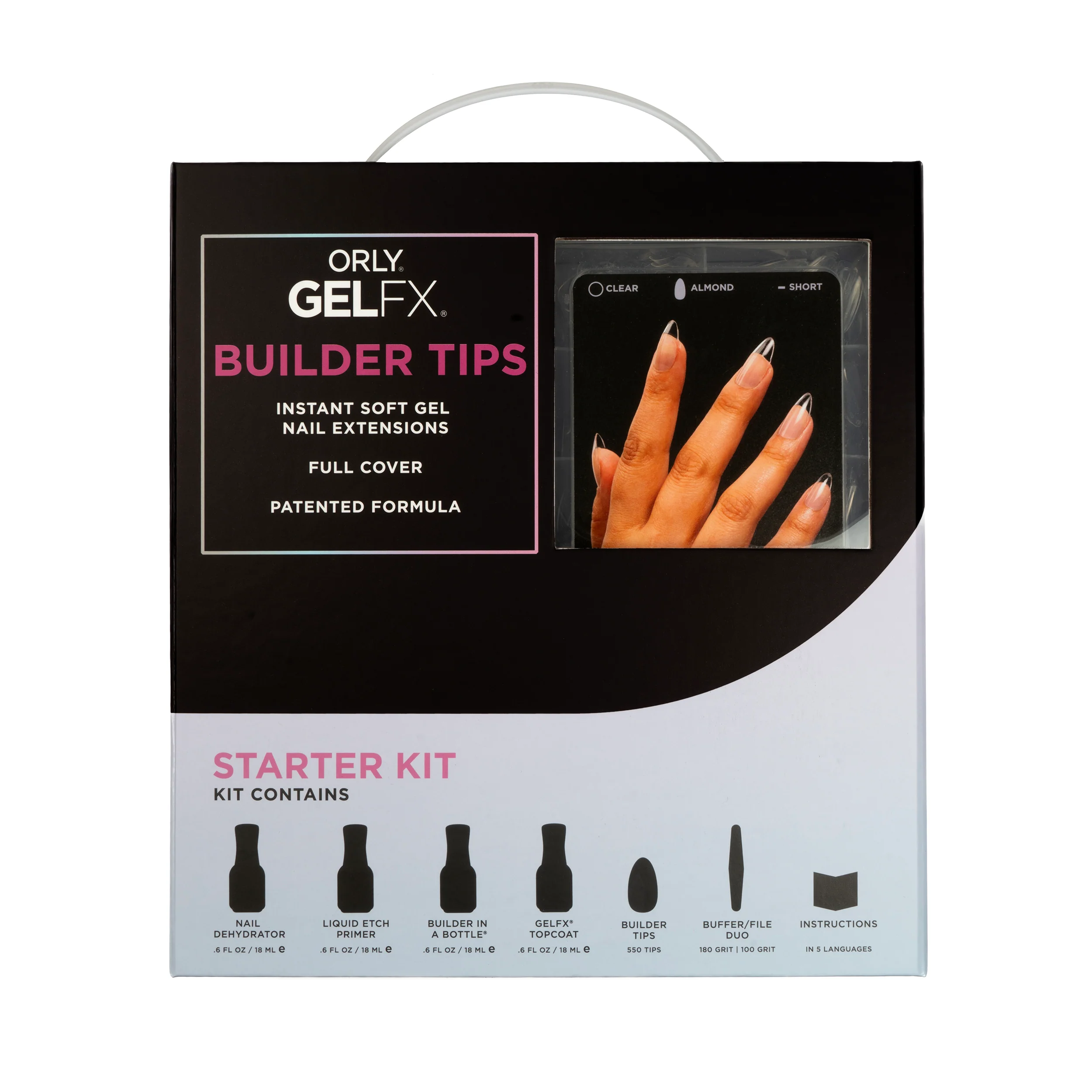 ORLY Builder Tips Starter Kit: Short Almond - Image 2