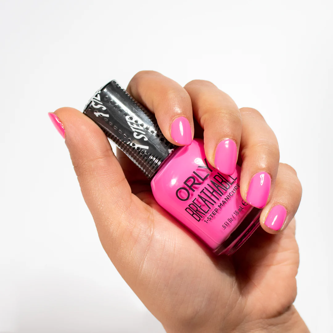 ORLY Burst Your Bubblegum Breathable Nail Polish 18ml - Image 4