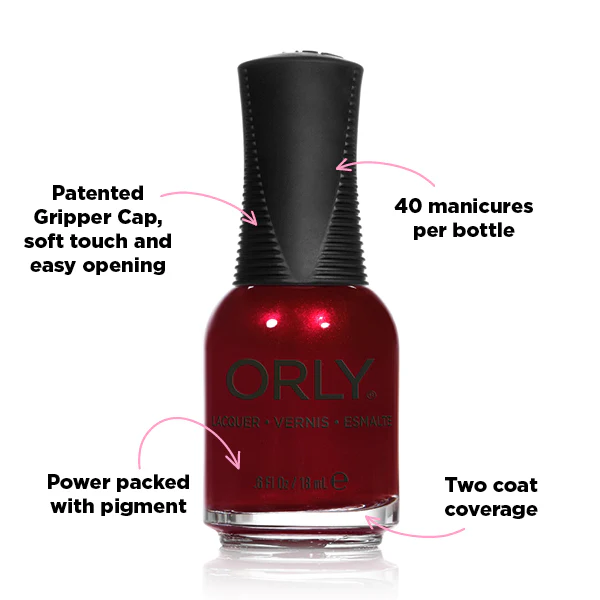 ORLY Crawford's Wine Nail Polish 18ml - Image 6