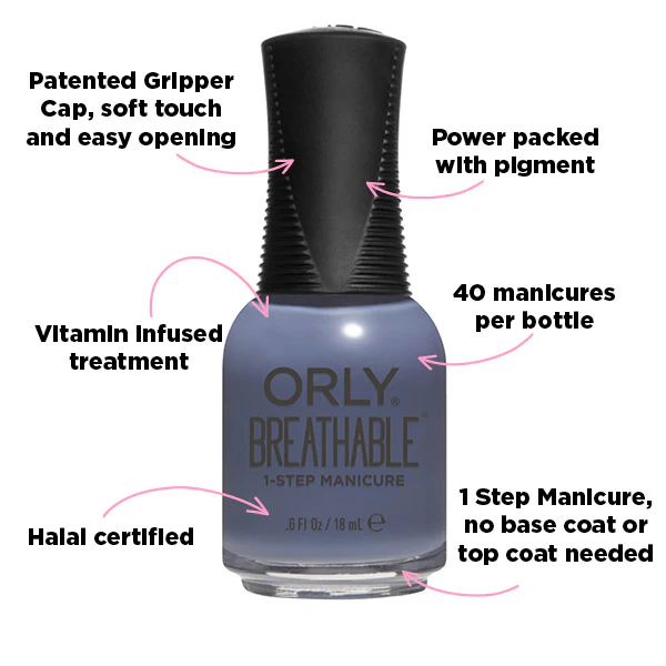 ORLY De-stressed Denim Breathable Nail Polish - Image 2