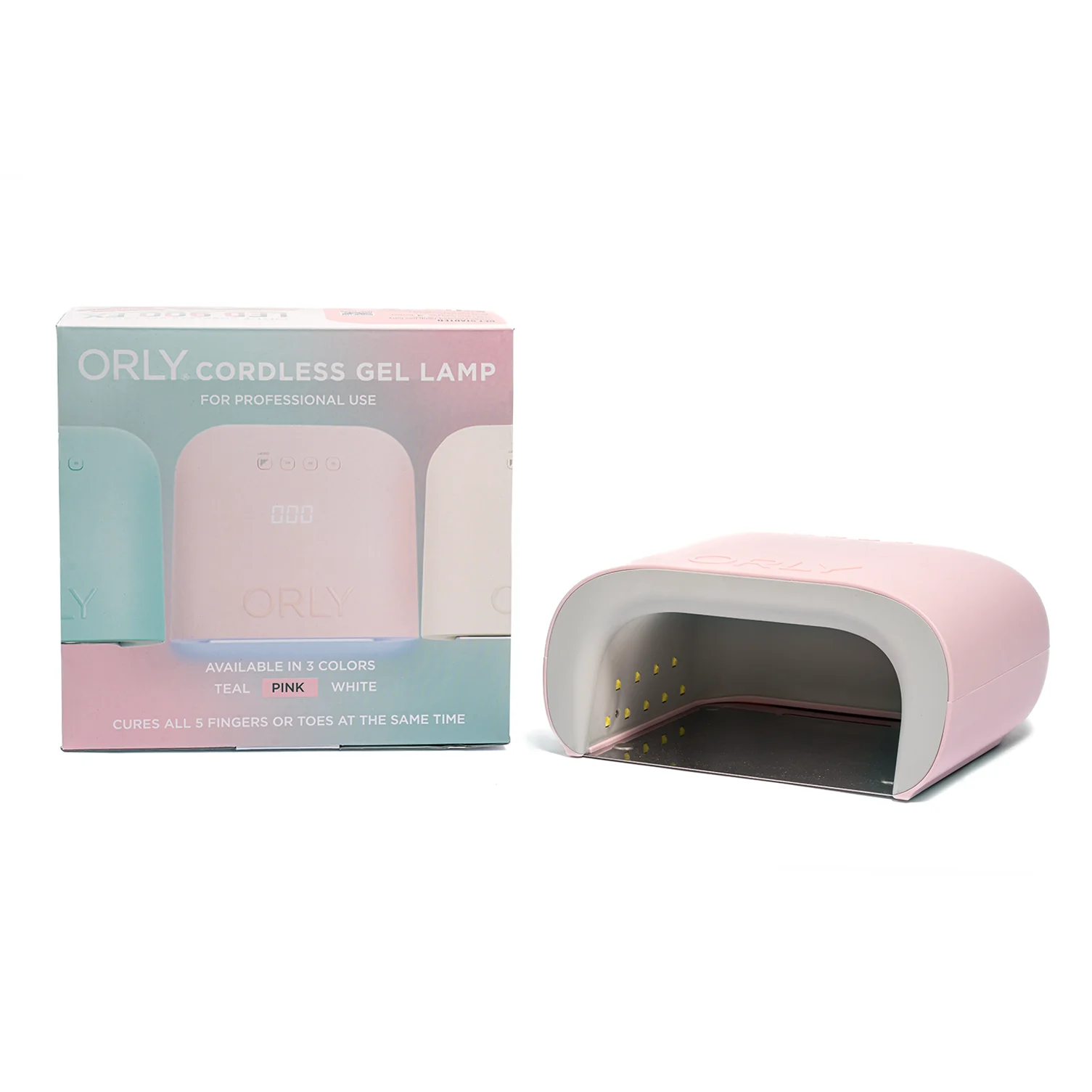 ORLY Gel Fix Cordless Pink LED Lamp