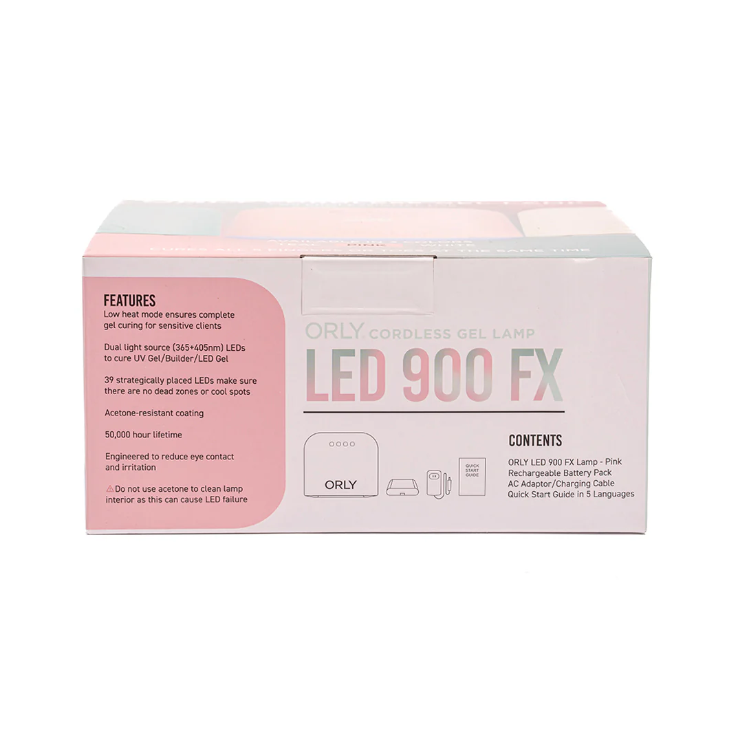 ORLY Gel Fix Cordless Pink LED Lamp - Image 3