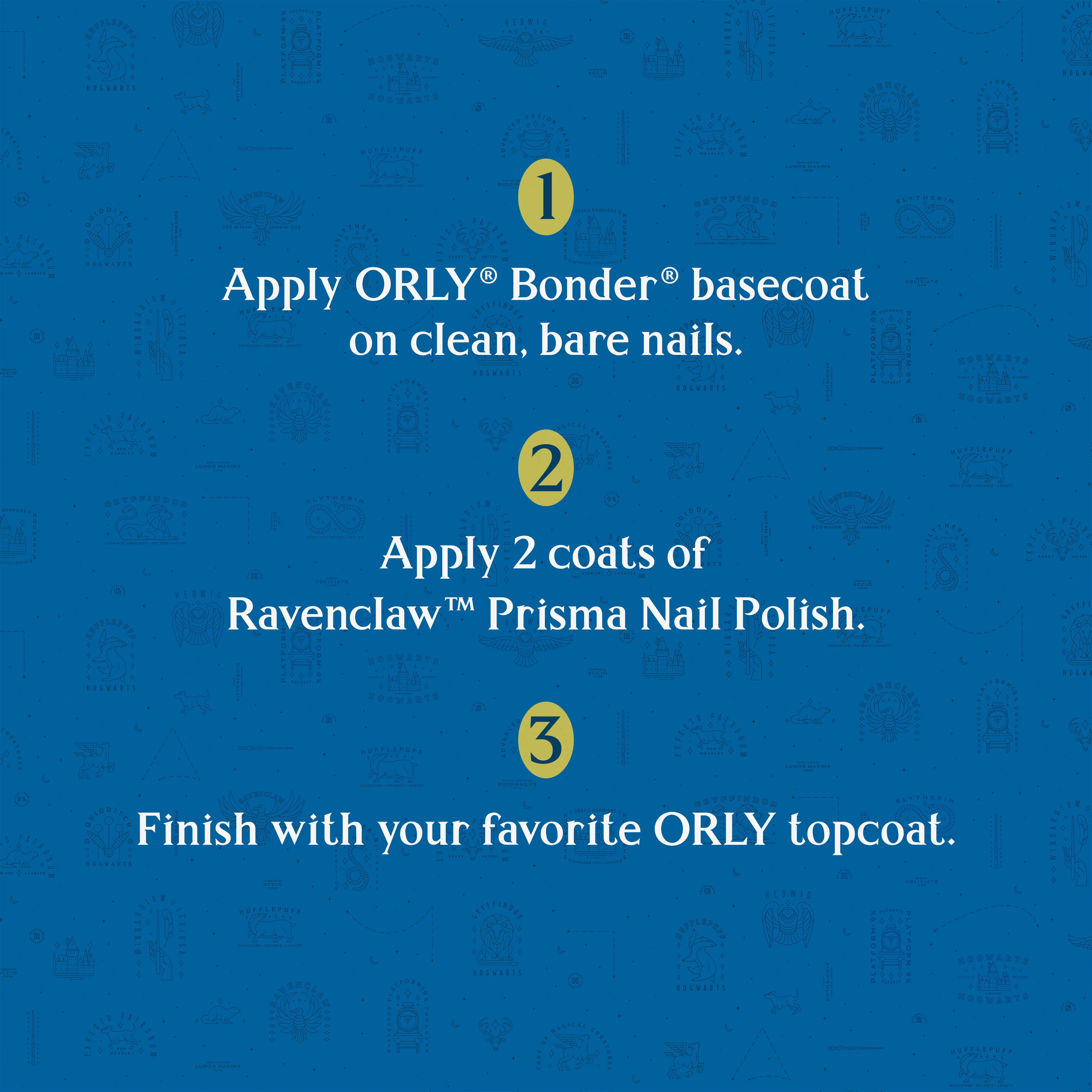 ORLY Harry Potter Ravenclaw Nail Polish 18ml - Image 4