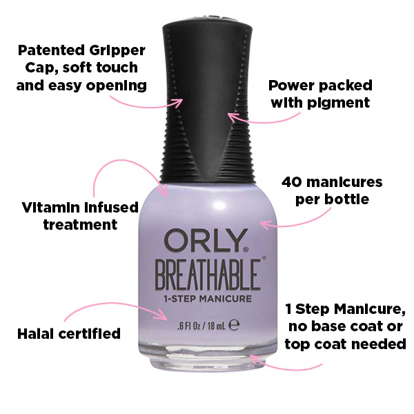 ORLY Just Breathe Breathable Nail Polish - Image 2