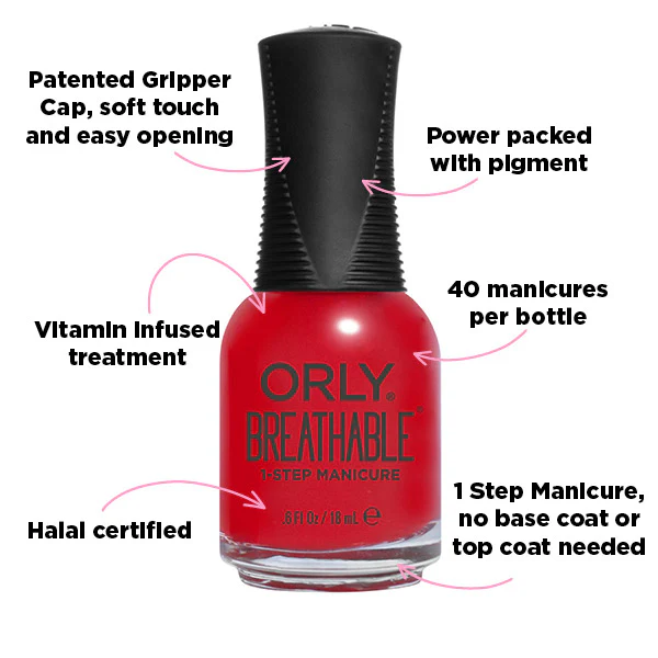ORLY Love My Nails Breathable Nail Polish - Image 2