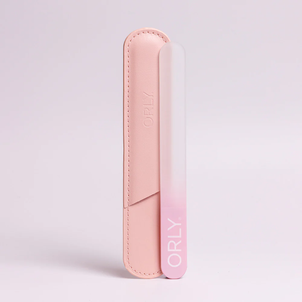 ORLY Pink Crystal File in Travel Case - Image 2