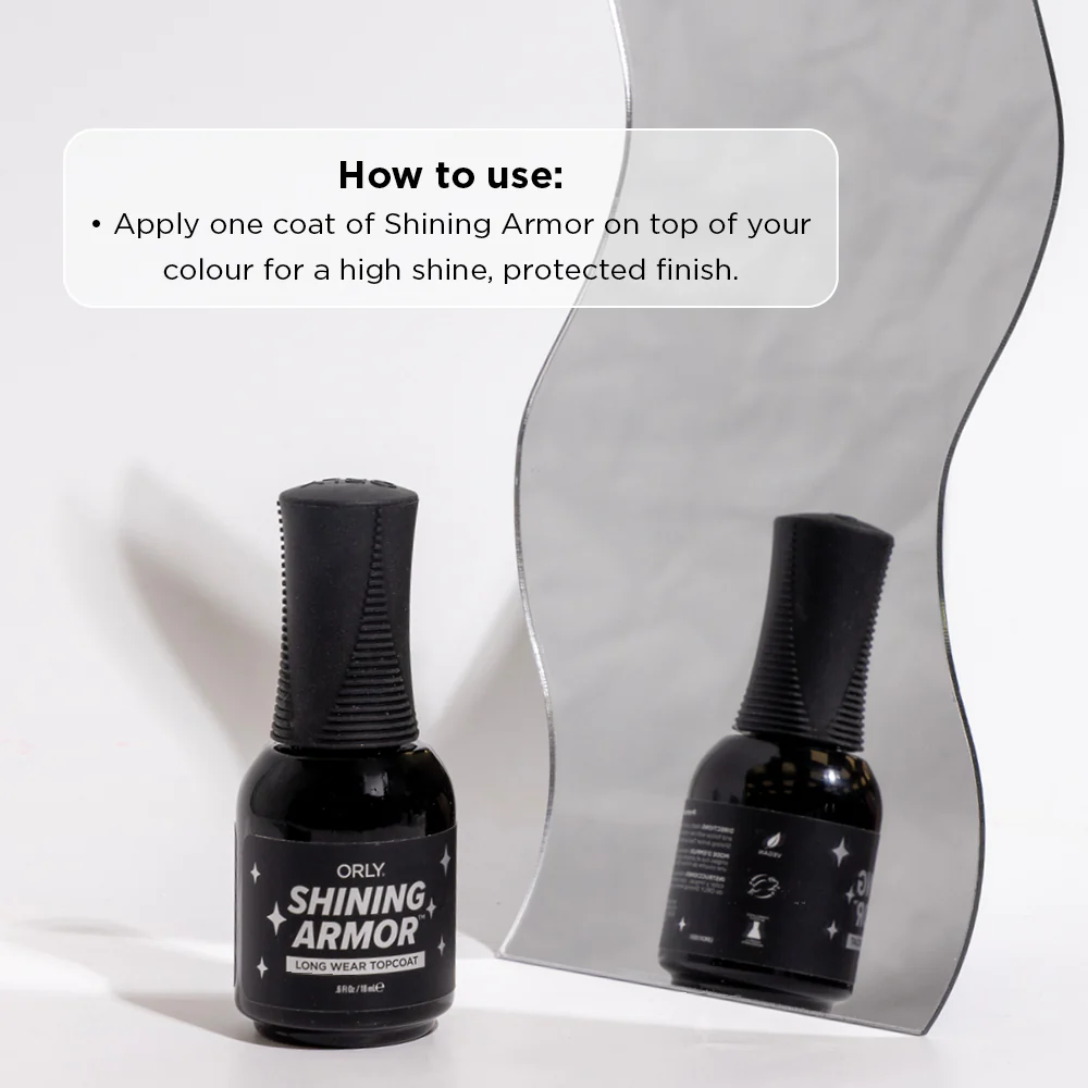 ORLY Shining Armor Topcoat 18ml - Image 3