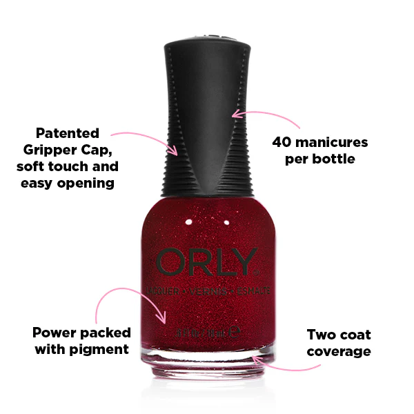 ORLY Star Spangled Nail Polish 18ml - Image 3