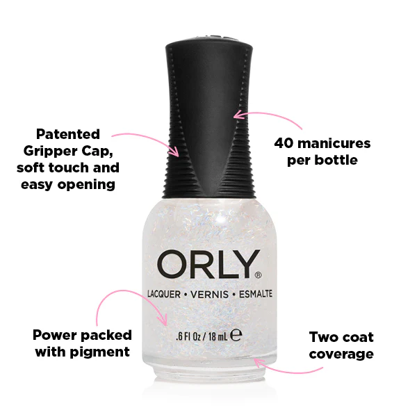 ORLY Twinkling Veil Nail Polish 18ml - Image 5