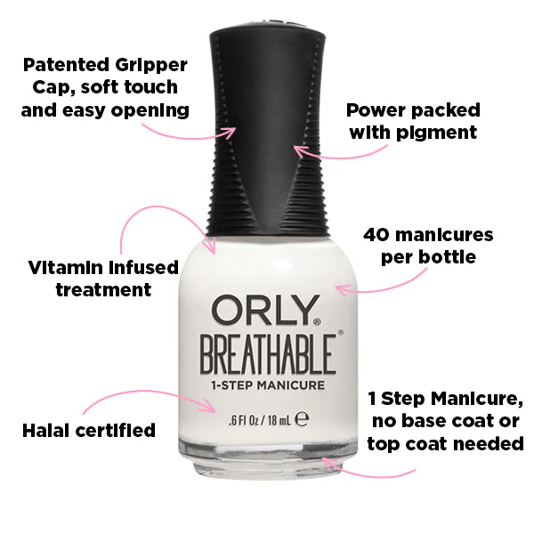 ORLY White Tips Breathable Nail Polish - Image 2
